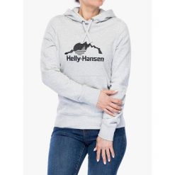 Bluza z kapturem damska Helly Hansen Nord Graphic Pullover Hoodie. Szare bluzy damskie Helly Hansen, xl, bez wzorów, z kapturem. Za 369.50 zł.