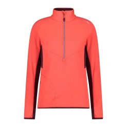 Damska bluza rozpinana do połowy CMP. Niebieskie bluzy damskie CMP, s, bez wzorów, z materiału, bez kaptura. Za 296.55 zł.