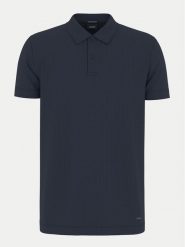 JOOP! Polo 10018924 30044673 Granatowy Regular Fit. Niebieskie koszulki polo męskie JOOP!, m, bez wzorów, z bawełny, bez ramiączek. Za 259.99 zł.