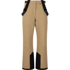 Spodnie narciarskie damskie Whistler Drizzle W-PRO 10000. Brązowe spodnie materiałowe damskie Whistler, bez wzorów, narciarskie. Za 319.99 zł.