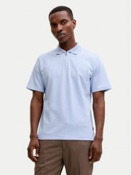 Jack & Jones Polo Rblaethan 12292992 Błękitny Regular Fit. Niebieskie koszulki polo męskie Jack & Jones, m, bez wzorów, z bawełny, bez ramiączek. Za 129.99 zł.