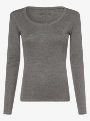 Opus koszulka z długim rękawem Kobiety Dżersej szary, 44. Szare t-shirty damskie Opus, uniwersalny, bez wzorów, z dżerseju, bez kołnierzyka. Za 149.95 zł.
