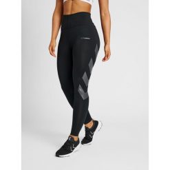 Damskie wysokie legginsy Hummel MT Paris. Czarne legginsy damskie Hummel, s, bez wzorów, z dżerseju, na fitness i siłownię. Za 217.50 zł.