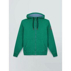 Bluza męska z kapturem TBS Gianizip. Niebieskie bluzy męskie TBS, l, bez wzorów, z kapturem. Za 349.00 zł.