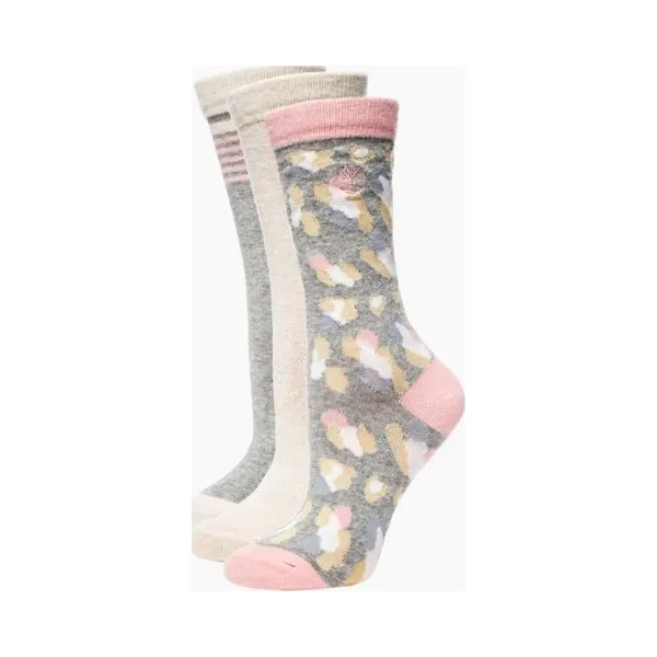 Timberland Skarpety 3Pk Mix Pattern Crew , multicolor, rozmiar L. Skarpety damskie Timberland, bez wzorów, z bawełny. W wyprzedaży za 63.99 zł.