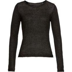 Sweter z połyskiem bonprix czarny. Swetry damskie marki bonprix. Za 37.99 zł.