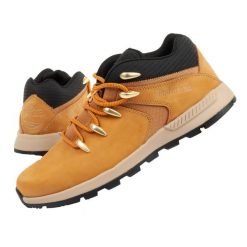 Buty męskie Timberland Sprint Trekker. Brązowe buty sportowe męskie Timberland, z nubiku, bez zapięcia, do biegania. Za 316.29 zł.