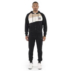 Bluza z bawełna z kaptur na co dzień na siłownię. Czarne bluzy męskie LEONE 1947 APPAREL, bez wzorów, z bawełny, bez kaptura, na fitness i siłownię. W wyprzedaży za 218.92 zł.