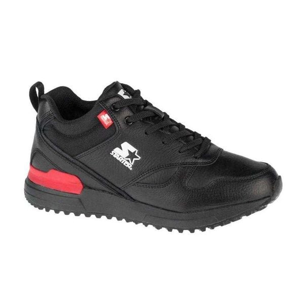 Trampki Męskie Brandon. Czarne trampki męskie Starter, bez wzorów, z gumy, klasyczne, bez zapięcia. Za 321.99 zł.