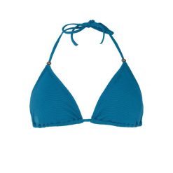 Damski top do kostiumu kąpielowego Protest MIXAleias. Niebieskie topy damskie Protest, l, bez wzorów, z elastanu, bez kołnierzyka, bez ramiączek. Za 157.50 zł.
