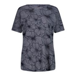 Damska koszulka w kwiaty CMP. Niebieskie koszulki sportowe damskie CMP, bez wzorów, z bawełny, bez kołnierzyka, bez ramiączek, trekkingowe. Za 127.45 zł.