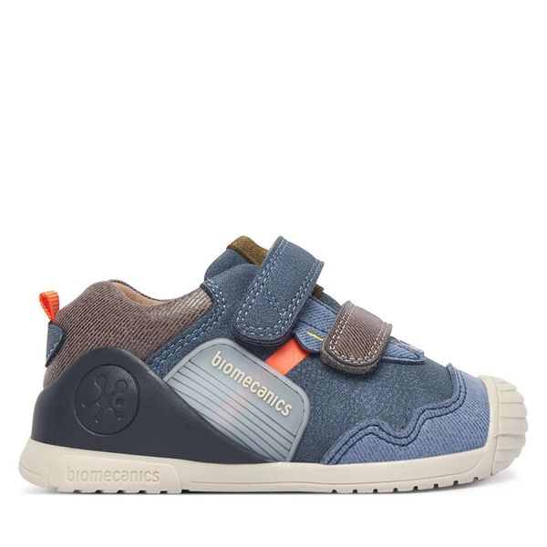 Sneakersy Biomecanics. Niebieskie trampki i tenisówki chłopięce Biomecanics, bez wzorów, bez zapięcia. Za 273.99 zł.