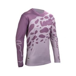Koszulka rowerowa LEATT Jersey MTB Gravity 3.0. Fioletowe koszulki sportowe męskie LEATT, m, bez wzorów, z jersey, bez kołnierzyka, bez ramiączek, rowerowe. W wyprzedaży za 254.25 zł.