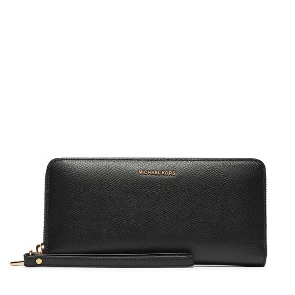 Portfel MICHAEL Michael Kors. Czarne portfele damskie MICHAEL Michael Kors, bez wzorów. Za 585.99 zł.