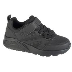 Buty sportowe Sneakersy dziewczęce, Uno Lite - Echo Surge. Białe buty sportowe dziewczęce Skechers, bez wzorów, z syntetyku, bez zapięcia, trekkingowe. Za 199.99 zł.