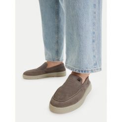 Półbuty G-Star. Szare półbuty na co dzień męskie G-Star, retro, bez zapięcia. Za 175.99 zł.