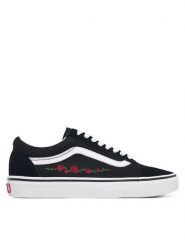 Vans Tenisówki Old Skool VN000E8W4581 Czarny. Czarne trampki i tenisówki damskie Vans, bez wzorów, z materiału, bez zapięcia. Za 399.99 zł.