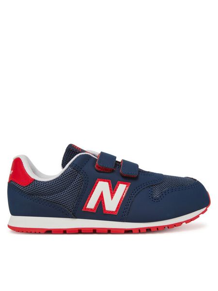 New Balance Sneakersy PV500NV1 Niebieski. Niebieskie buty sportowe chłopięce New Balance, bez wzorów, ze skóry, bez zapięcia. Za 143.99 zł.