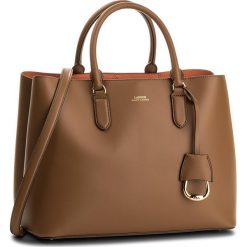 Torebka LAUREN RALPH LAUREN - Dryden 431697680002 Field Brown/Orange. Brązowe torebki do ręki damskie Lauren Ralph Lauren, bez wzorów, ze skóry, klasyczne, bez dodatków. Za 1,519.90 zł.
