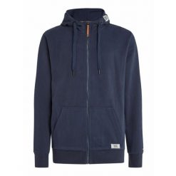 Bluza z kapturem i zamkiem błyskawicznym Protest Nxgollie. Niebieskie bluzy męskie Protest, m, bez wzorów, z bawełny, z kapturem. Za 259.90 zł.