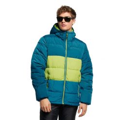 Kurtka puchowa męska CMP 32Z2957. Niebieskie bluzy męskie CMP, na zimę, m, bez wzorów, z puchu, sportowe, bez kaptura. Za 329.99 zł.