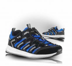 Buty trekkingowe męskie VM Footwear - LUSAKA półbuty outdoor niebieski 46. Niebieskie półbuty na co dzień męskie VM Footwear, bez zapięcia. Za 175.74 zł.