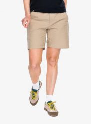 Spodenki turystyczne damskie Mons Royale Escapade Shorts. Brązowe szorty damskie Mons Royale, s, bez wzorów, z elastanu, eleganckie. Za 566.49 zł.