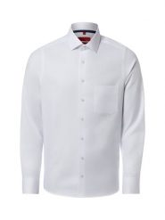 Finshley & Harding koszula biznesowa Mężczyźni Slim Fit Bawełna biały, 41. Białe koszule męskie Finshley & Harding, m, bez wzorów, z bawełny, biznesowe, bez kołnierzyka, bez ramiączek. Za 99.95 zł.