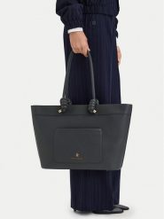 Beverly Hills Polo Club Torebka EO-BHPC-C-016-10 Szary. Szare torebki do ręki damskie Beverly Hills Polo Club, bez wzorów, ze skóry, bez dodatków. Za 299.99 zł.