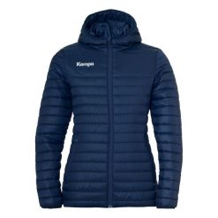 Damska kurtka puchowa Kempa Ultra Lite. Czarne kurtki damskie Kempa, l, bez wzorów, z materiału, bez kaptura. Za 232.50 zł.