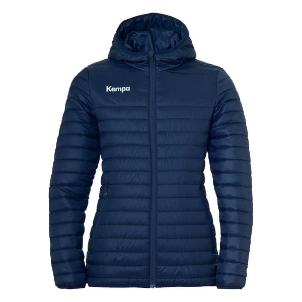 Damska kurtka puchowa Kempa Ultra Lite. Czarne kurtki damskie Kempa, l, bez wzorów, z materiału, bez kaptura. Za 216.53 zł.