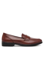 ECCO Loafersy Dress Classic 15 20980301053 Brązowy. Brązowe mokasyny damskie ecco, ze skóry. Za 389.99 zł.