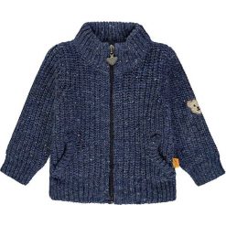 Sweter rozpinany w kolorze granatowym. Swetry dla chłopców marki Reserved. W wyprzedaży za 197.95 zł.