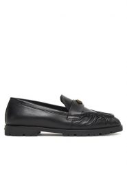 PINKO Loafersy Nora 01 SD0435P003 Czarny. Czarne mokasyny damskie Pinko, ze skóry. Za 1,029.00 zł.
