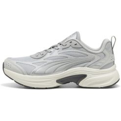 Buty sportowe damskie Puma Softride Escalate Reflect-x. Szare obuwie sportowe damskie Puma, bez wzorów, z materiału. Za 490.00 zł.