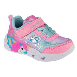 Buty sportowe Sneakersy dziewczęce, Unicorn Charmer - Lil Stellar. Czerwone buty sportowe dziewczęce Skechers, bez wzorów, bez zapięcia, trekkingowe, Skechers Sport. Za 199.99 zł.