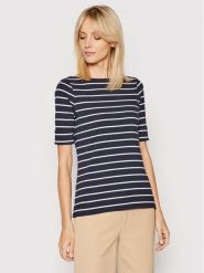 Lauren Ralph Lauren Bluzka 200701085002 Granatowy Slim Fit. Niebieskie bluzki damskie Lauren Ralph Lauren, xxl, bez wzorów, z bawełny, bez kołnierzyka, bez ramiączek. Za 289.99 zł.