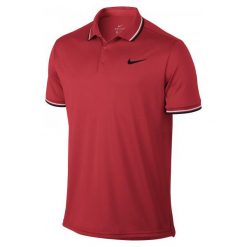 Nike Koszulka Tenisowa M Nkct Dry Polo Solid Pq Red Xl. Czerwone koszulki polo męskie Nike. Za 149.00 zł.