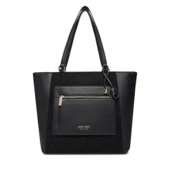 Torebka Nine West. Czarne torebki do ręki damskie Nine West, bez wzorów, bez dodatków. Za 249.99 zł.