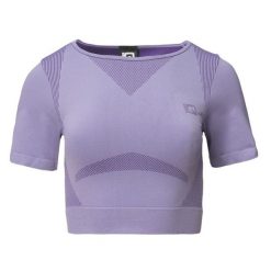 Koszulka damska IQ Ingel TOP WMNS - fioletowa, Rozmiar M. Fioletowe koszulki sportowe damskie IQ, bez wzorów, z elastanu. Za 99.99 zł.