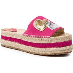 Espadryle LOVE MOSCHINO - JA28075I07JF0604 Fuxia. Klapki damskie marki Love Moschino. Za 879.00 zł.