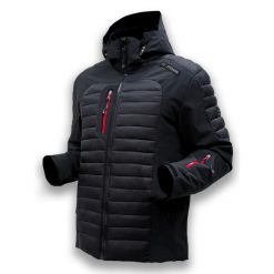 Kurtka Trimm SLIDER. Czarne kurtki męskie TRIMM, m, bez wzorów, z nylonu, bez kaptura, narciarskie. W wyprzedaży za 588.00 zł.