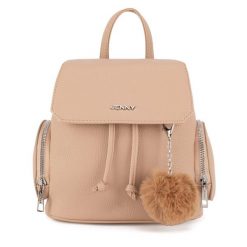 Plecak JENNY. Brązowe plecaki damskie Jenny, bez wzorów. Za 139.99 zł.