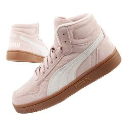 Buty sportowe damskie Puma Reb-L Mid. Białe obuwie sportowe damskie Puma, bez wzorów. Za 119.00 zł.