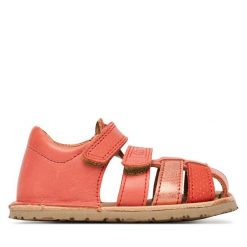 Sandały Froddo. Pomarańczowe sandały dziewczęce Froddo, bez zapięcia. Za 209.99 zł.
