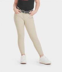 Dziewczęce spodnie do jazdy konnej Horse Pilot X-Design. Brązowe spodnie materiałowe dla dziewczynek HORSE PILOT, bez wzorów, z elastanu, do jazdy konnej. Za 763.85 zł.