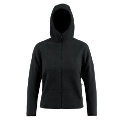 Damska bluza z kapturem zapinana na zamek Salewa Fanes Sarner Light. Czarne bluzy damskie Salewa, l, bez wzorów, z elastanu, z kapturem. Za 976.00 zł.