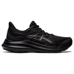 Buty do biegania damskie Asics Jolt 4. Czarne obuwie sportowe damskie Asics, bez wzorów, do biegania. Za 237.21 zł.