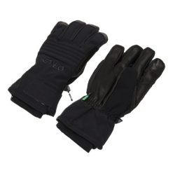 Rękawiczki narciarskie zimowe unisex Oakley B1B Glove. Czarne rękawiczki damskie Oakley, na zimę, bez wzorów, sportowe. Za 274.85 zł.