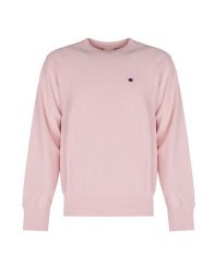Bluza trekking męska C-Neck. Czerwone bluzy męskie Champion, m, bez wzorów, z bawełny, bez kaptura. Za 177.00 zł.